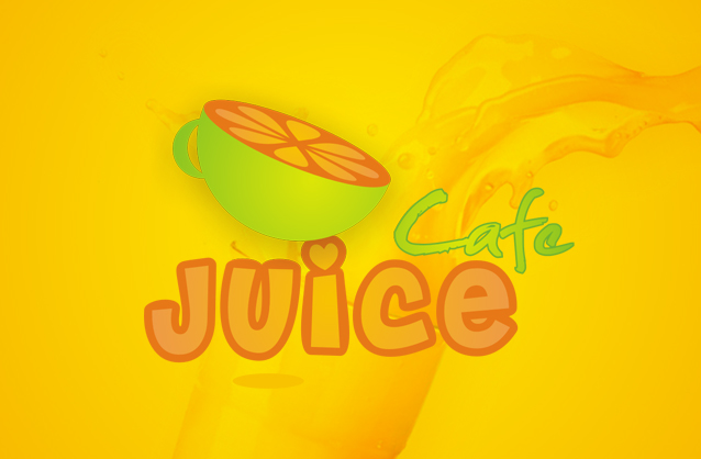 Backyard-style summer cafe & bar logo design, Fruit logo