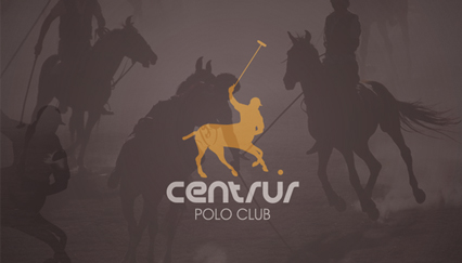 polo match logo, polo logo, Centeur logo, Centeur logo design